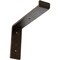 Ekena Millwork Steel Truss Shelf Bracket, Antiqued Bronze 2"W x 10"D x 7 1/4"H BKTM02X10X07TSABZ - alternate 1